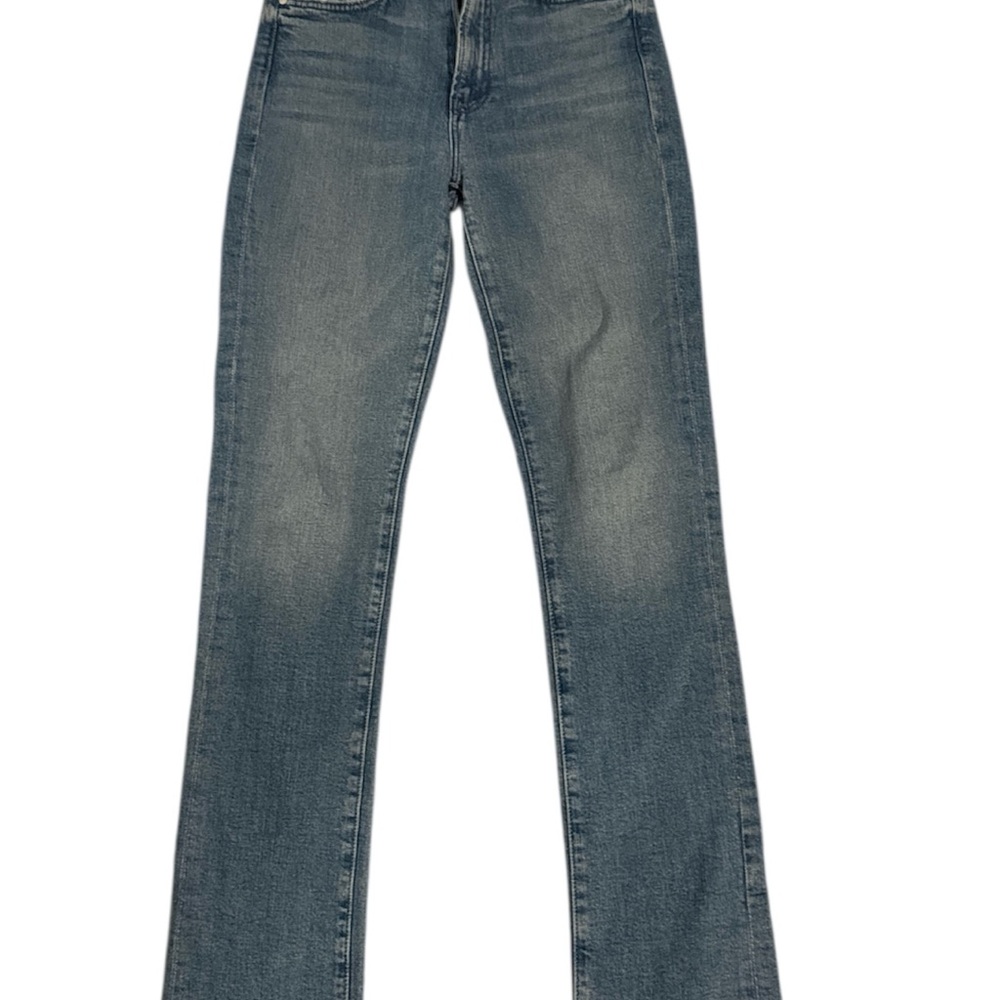 MOTHER Women's Straight Leg Jeans in Classic Blue